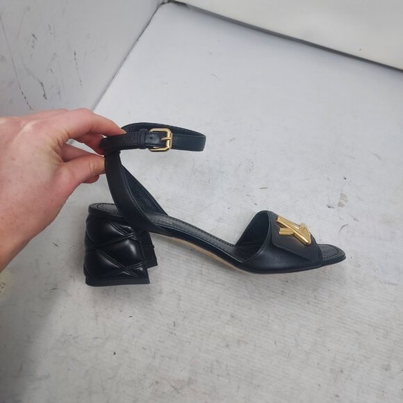 Louis Vuitton Black LV Shake Strappy Sandal - Picture 5 of 12